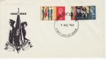 1965-08-09 Salvation Army Stamps Harrow FDC (69320)