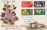 1964-08-05 Botanical Congress Stamps Exeter FDC (69322)