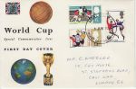 1966-06-01 World Cup Football Stamps London WC FDC (69339)