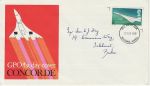 1969-03-03 Concorde Stamp Reading FDC (69413)