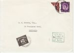 1965-08-04 Wilding Bisect Stamp Used on Cover Penzance (69454)