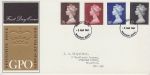 1969-03-05 Definitive Stamps Windsor FDC (69489)