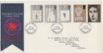 1969-07-01 Investiture Stamps Caernarvon FDC (69509)