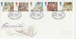 1994-11-01 Christmas Stamps Holly Trees Museum FDC (69557)
