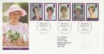 1998-02-03 Princess Diana Stamps Bureau FDC (69574)