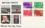 1975-11-26 Christmas Angels Stamps Field PO cds FDC (69666)