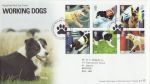 2008-02-05 Working Dogs Stamps T/House FDC (69725)