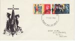 1965-08-09 Salvation Army Stamps Harrow FDC (69881)