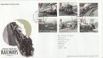 2010-08-19 Railways Stamps T/House FDC (69935)