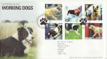 2008-02-05 Working Dogs Stamps T/House FDC (69961)