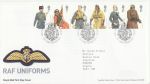 2008-09-18 RAF Uniforms Stamps T/House FDC (69972)