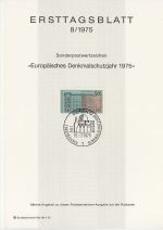 1975-07-15 Germany Berlin Architecture Stamp FDC (71289)