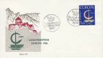 1966-09-06 Liechtenstein Europa Stamp FDC (71430)
