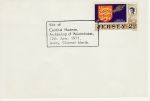 1971-06-12 Visit of Cardinal Heenan Jersey Postmark (71534)