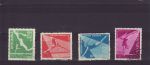 1957-05-20 Romania Gymnastics Stamps Used Set (71694)