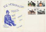1979-09-26 Police Stamps Rare Worthing Card FDC (71912)