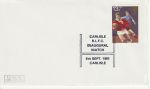 1981-09-06 Carlisle RLFC Inaugural Match Pmk (72663)