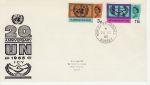 1965-10-25 United Nations Surrey cds FDC (72722)