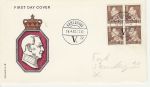 1963-04-16 Denmark King Frederik IX Stamps FDC (73082)