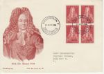 1944-09-25 Denmark Birth of Ole RÃ¸mer Stamps FDC (73100)