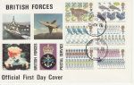 1977-11-23 Christmas Stamps Forces FPO 92 cds FDC (73211)
