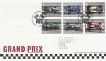 2007-07-03 Grand Prix Stamps Silverstone FDC (73644)