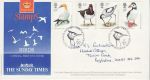 1989-01-17 Birds Sunday Times Leicester FDC (73711)