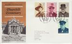 1974-10-09 Churchill Stamps Bureau FDC (73732)