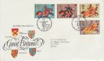 1974-07-10 Great Britons Stamps Bureau FDC (73738)