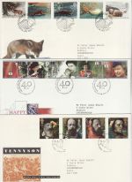 1992 Bulk Buy x9 First Day Covers With Special Pmks (73808)