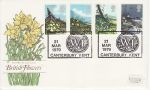 1979-03-21 British Flowers WI Canterbury Kent FDC (73978)