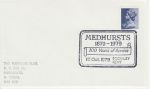 1979-10-01 Medhursts Bromley Kent Postmark (74038)