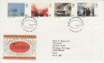 1975-02-19 British Painters Stamps London WC FDC (74106)