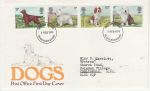 1979-02-07 Dogs Stamps Glos FDC (74127)
