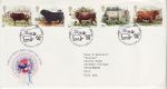 1984-03-06 British Cattle Stamps Oban Argyll FDC (74203)