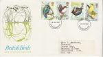 1980-01-16 Birds Stamps Glos FDC (74210)