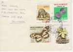 Mozambique Stamps Used on Cover to UK (74408)