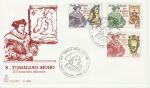 1985 Vatican City Thomas More Anniv Stamps FDC (74601)