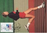 1992 Portugal Olympic Games Stamp on Card (74862)