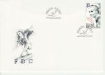 2017 Czech Republic Vera Caslavska Stamp FDC (74890)