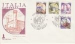 1980-09-22 Italy Castles Stamps FDC (74920)