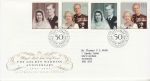 1997-11-13 Golden Wedding Stamps London SW1 FDC (75145)