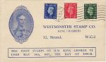 1937-05-10 KGVI Definitive Stamps Illustrated FDC (75213)
