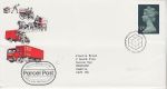 1983-08-03 £1.30 Definitive Parcel Stamp Bureau FDC (75300)