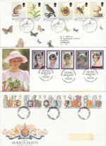 1998 Bulk Buy x10 FDC from 1998 Mixed Pmks (75453)