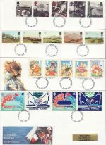 1994 Bulk Buy x8 First Day Covers With fdi Pmks (75457)