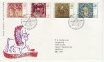 1976-11-24 Christmas Stamps Bureau FDC (75465)