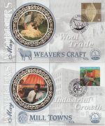 1999-05-04 Workers Tale Stamps x4 Benham Silk FDC (75590)