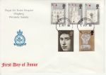 1969-07-01 Investiture Stamps RAF Hospital Wegberg FDC (75697)