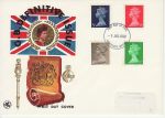 1968-07-01 Definitive Stamps Windsor Wessex FDC (75740)